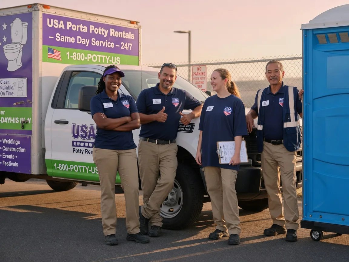 Porta Potty Rental company in Dinuba, CA